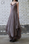 Marc Le Bihan Slip Dress France MLB-2105-MOKA 2105 2104